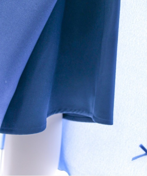 CLEAR BASIC（クリアベーシック）の「【低身長サイズ有】リボン付きチュールフレアスカート[大人 ガーリー バレエコア 骨格ウェーブ]≪SS新作≫（スカート・レディース・アイボリー/ネイビー/グレー・F/XS）」の14枚目の写真