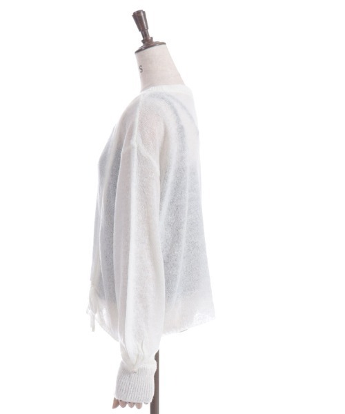 axes femme（アクシーズファム）の「ドロストシアーニット（ニット/セーター・レディース・ホワイト/グレー/ラベンダー・FREE）」の14枚目の写真