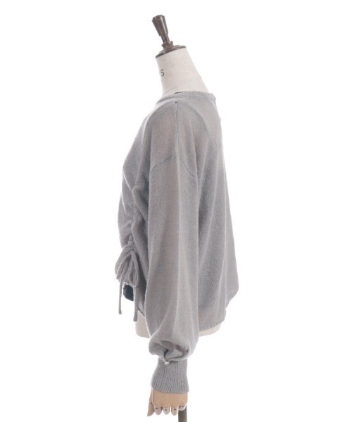 axes femme（アクシーズファム）の「ドロストシアーニット（ニット/セーター・レディース・ホワイト/グレー/ラベンダー・FREE）」の21枚目の写真