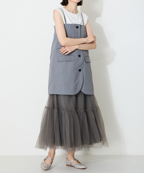 WA ORiental TRaffic（ダブルエーオリエンタルトラフィック）の「フラワー刺繍メリージェーンパンプス/52119（パンプス・レディース・グレー/オレンジ・34/35/36/37/38/39/40/41/42）」の19枚目の写真