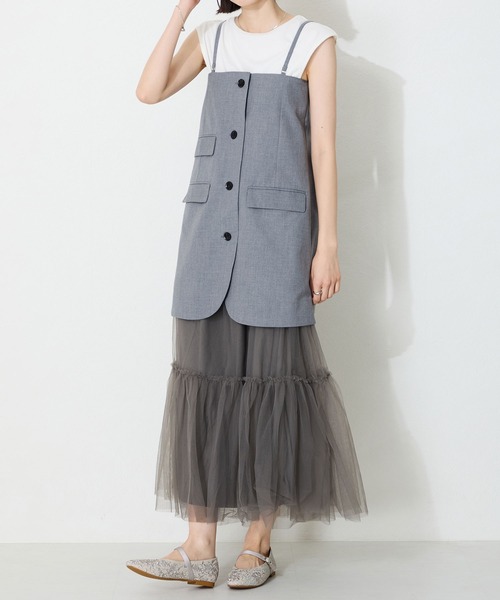 WA ORiental TRaffic（ダブルエーオリエンタルトラフィック）の「フラワー刺繍メリージェーンパンプス/52119（パンプス・レディース・グレー/オレンジ・34/35/36/37/38/39/40/41/42）」の20枚目の写真