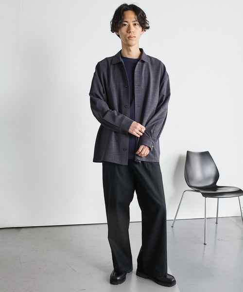 SHIPS.me(シップスミー)の「【ZOZO限定】SHIPS.me: 綿麻イージーベイカーパンツ(その他パンツ・メンズ・ブラウン/ブラック/オリーブ/アイボリー・XL-Short/L-Regular/L-Short/M-Regular/M-Short/S-Regular/S-Short/XS-Regular/XS-Short/XL-Regular)」の8枚目の写真