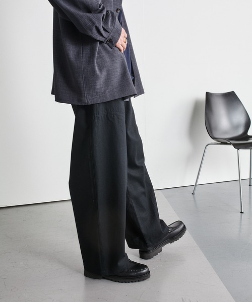 SHIPS.me(シップスミー)の「【ZOZO限定】SHIPS.me: 綿麻イージーベイカーパンツ(その他パンツ・メンズ・ブラウン/ブラック/オリーブ/アイボリー・XL-Short/L-Regular/L-Short/M-Regular/M-Short/S-Regular/S-Short/XS-Regular/XS-Short/XL-Regular)」の15枚目の写真