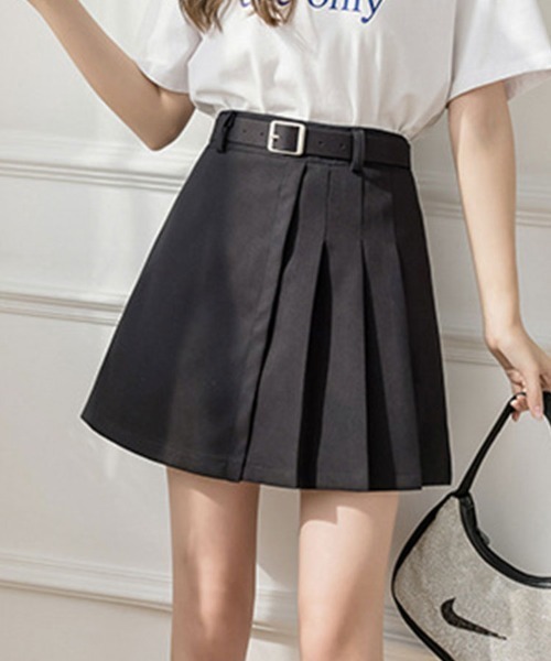 SallyLunn（サリーラン）の「【大人フェミニン】ボックスプリーツスカート（スカート・レディース・ブラック/グレー・MEDIUM/LARGE）」の6枚目の写真