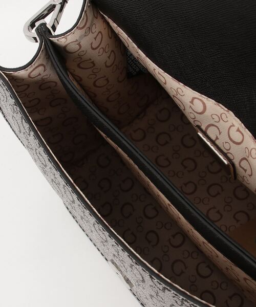 Guess(ゲス)の「LOWEN Top Handle Crossbody クロスボディバッグ(ショルダーバッグ・レディース・ダークグレー・ONE SIZE)」の16枚目の写真
