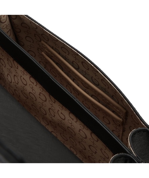 Guess(ゲス)の「LOWEN Top Handle Crossbody クロスボディバッグ(ショルダーバッグ・レディース・ダークグレー・ONE SIZE)」の12枚目の写真