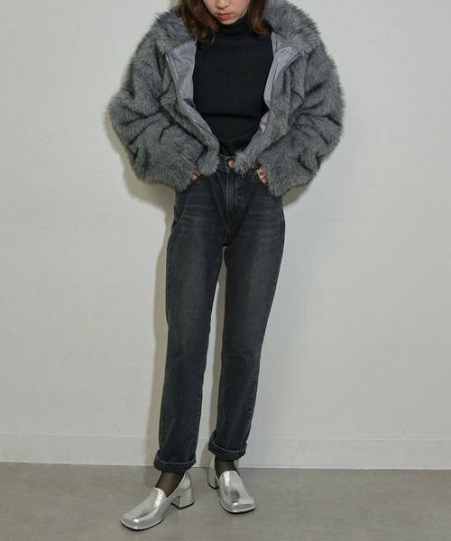 ALM.（アルム）の「【ALM.】TICO LEATHER PUMPS ローファーパンプス（ローファー・レディース・ブラック/シルバー/レオパード・38/37/36）」の13枚目の写真