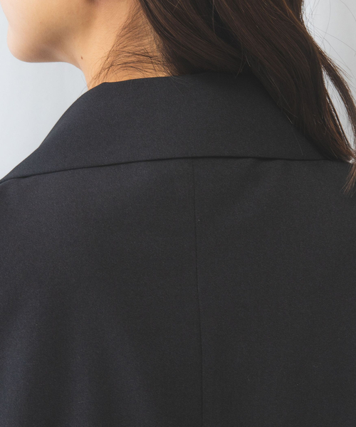 NARACAMICIE（ナラカミーチェ）の「【NARACAMICIE】トロピカルポリエステルジレ（その他アウター・レディース・ブラック・M）」の7枚目の写真