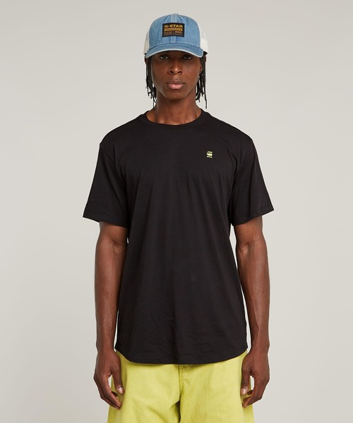 G-STAR(ジースター)の「LASH BACK GRAPHIC T-SHIRT/バックグラフィックTシャツ(Tシャツ/カットソー・メンズ・ホワイト/オリーブ/ダークブラック・X-SMALL/X-LARGE/SMALL/MEDIUM/LARGE)」の3枚目の写真