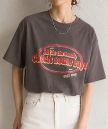 Tour logo loose Tee ツアーロゴルーズT