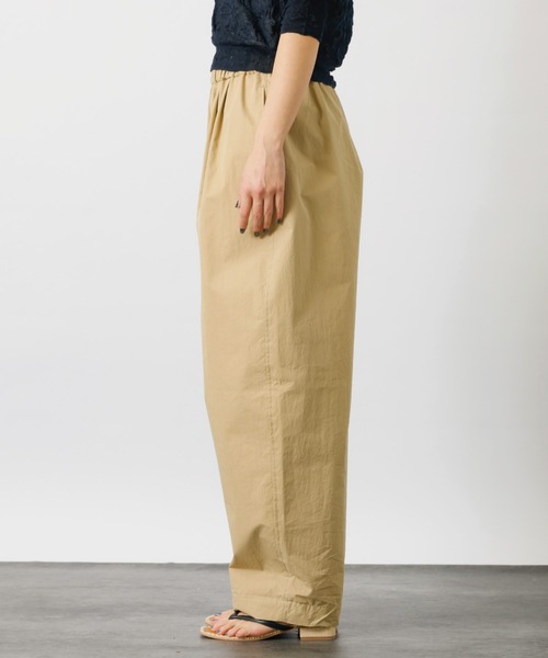 MICA&DEAL（マイカ＆ディール）の「【MICA&DEAL /マイカアンドディール】コットンイージーパンツ【WEB限定】（その他パンツ・レディース・ベージュ/オフホワイト・フリー）」の7枚目の写真