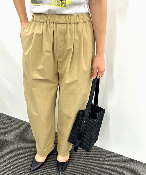 MICA&DEAL（マイカ＆ディール）の「【MICA&DEAL /マイカアンドディール】コットンイージーパンツ【WEB限定】（その他パンツ・レディース・ベージュ/オフホワイト・フリー）」の17枚目の写真