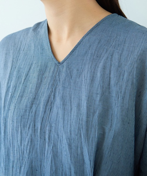 yuni(ユニ )の「バックVネック ワンピース(ワンピース・レディース・ネイビー/ブラック/グリーン/その他/ブラウン・FREE)」の13枚目の写真