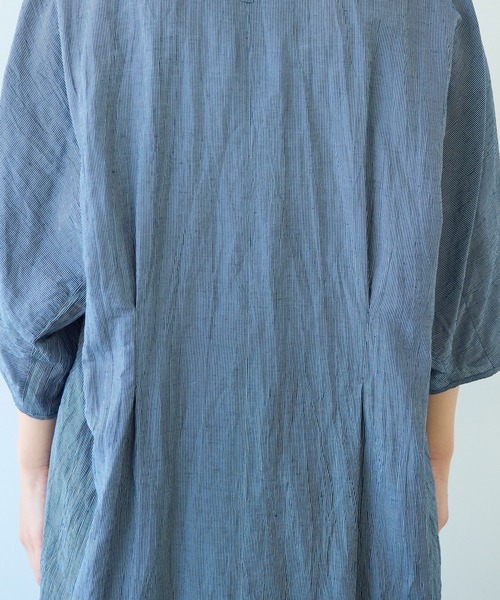 yuni(ユニ )の「バックVネック ワンピース(ワンピース・レディース・ネイビー/ブラック/グリーン/その他/ブラウン・FREE)」の10枚目の写真