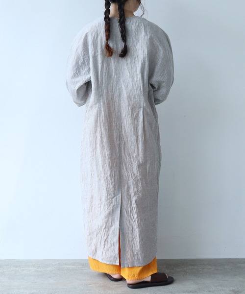 yuni(ユニ )の「バックVネック ワンピース(ワンピース・レディース・ネイビー/ブラック/グリーン/その他/ブラウン・FREE)」の22枚目の写真