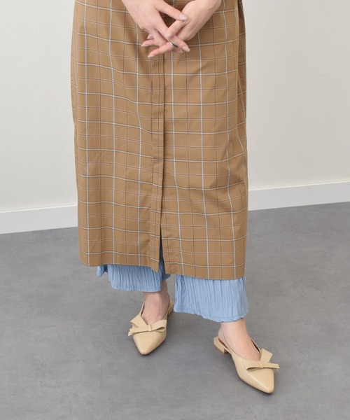 ANGEL ALARCON(アンヘルアラルコン)の「【ANGEL ALARCON】ポインテッドトウローヒールリボンパンプス(D51304)(パンプス・レディース・ブラック/ベージュ・36/37/38/39/35)」の6枚目の写真