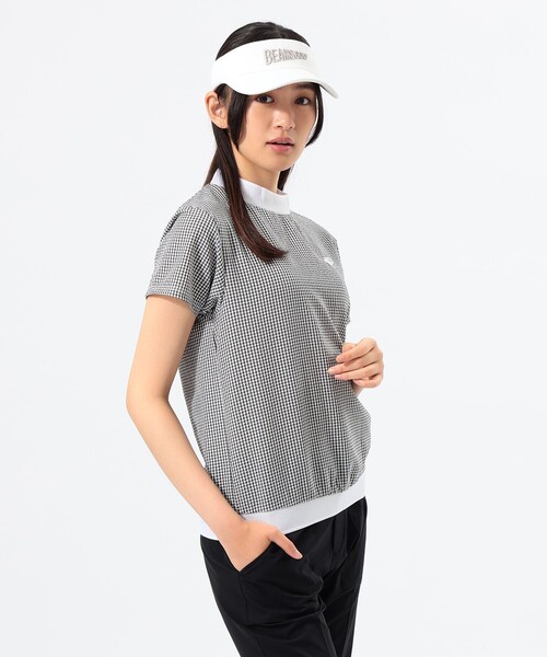 WOMEN〉ORANGE LABEL / ドットエア（R）モックネックシャツ（Tシャツ