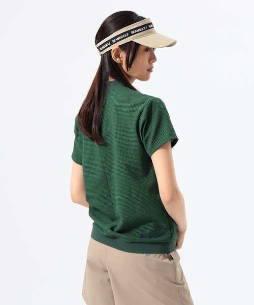 BEAMS GOLF(ビームスゴルフ)の「〈WOMEN〉ORANGE LABEL / ドットエア(R)モックネックシャツ(Tシャツ/カットソー・レディース・グリーン/ネイビー/その他・SMALL/MEDIUM/LARGE)」の8枚目の写真