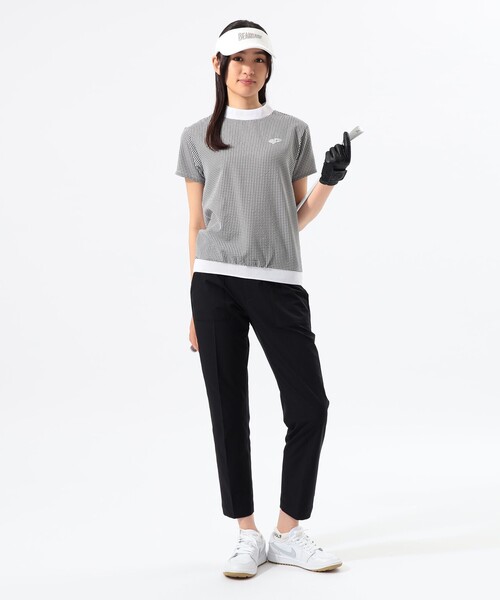 BEAMS GOLF(ビームスゴルフ)の「〈WOMEN〉ORANGE LABEL / ドットエア(R)モックネックシャツ(Tシャツ/カットソー・レディース・グリーン/ネイビー/その他・SMALL/MEDIUM/LARGE)」の15枚目の写真