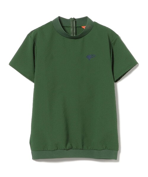 BEAMS GOLF(ビームスゴルフ)の「〈WOMEN〉ORANGE LABEL / ドットエア(R)モックネックシャツ(Tシャツ/カットソー・レディース・グリーン/ネイビー/その他・SMALL/MEDIUM/LARGE)」の18枚目の写真
