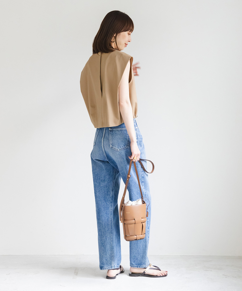 Noble（ノーブル）の「【洗える】エステルツイルショート