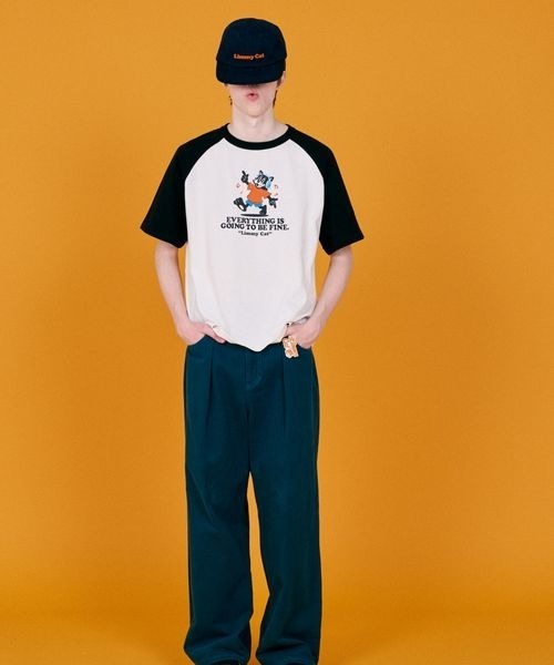 PBLIM（ページボーイリム）の「《UNISEX》LIMMY CATキャップ（キャップ・レディース・クリーム/ネイビー・FREE）」の5枚目の写真