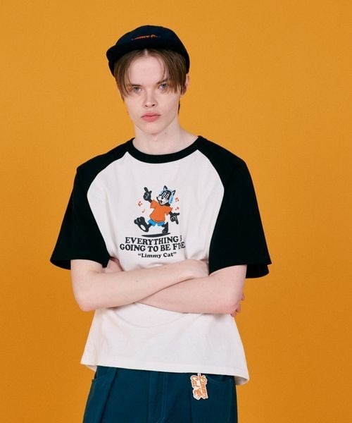 PBLIM（ページボーイリム）の「《UNISEX》LIMMY CATキャップ（キャップ・レディース・クリーム/ネイビー・FREE）」の6枚目の写真