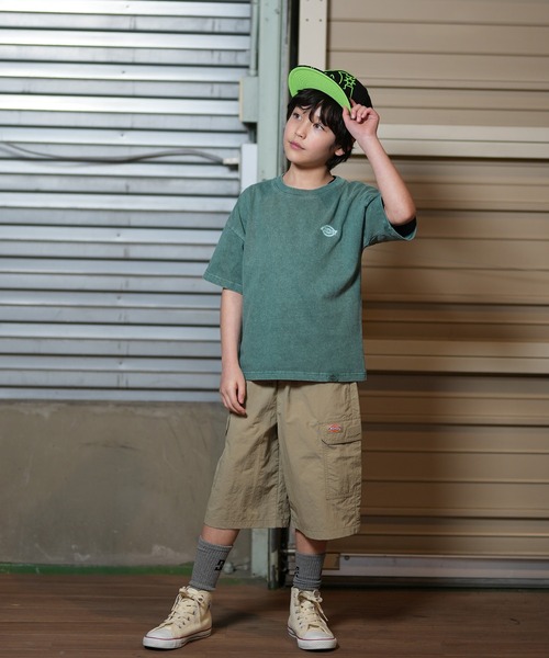 Dickies（ディッキーズ）の「Dickies/ディッキーズ DK MS WIDE CARGO SHORTS キッズ ショーツ 81220400（その他パンツ・キッズ・ブラック/ベージュ/チャコール・150cm/160cm/140cm/130cm）」の7枚目の写真