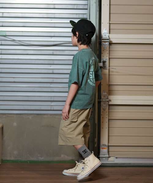 Dickies（ディッキーズ）の「Dickies/ディッキーズ DK MS WIDE CARGO SHORTS キッズ ショーツ 81220400（その他パンツ・キッズ・ブラック/ベージュ/チャコール・150cm/160cm/140cm/130cm）」の8枚目の写真