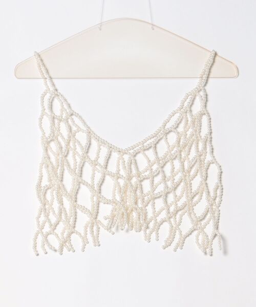 DURAS(デュラス)の「パールビスチェ(キャミソール・レディース・ホワイト・FREE)」の10枚目の写真