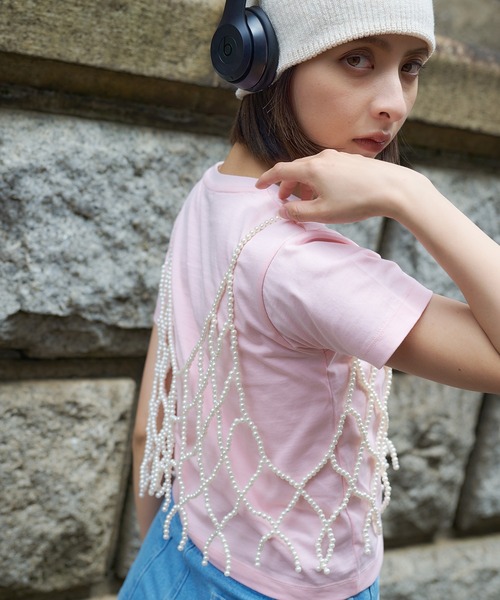 DURAS(デュラス)の「パールビスチェ(キャミソール・レディース・ホワイト・FREE)」の5枚目の写真