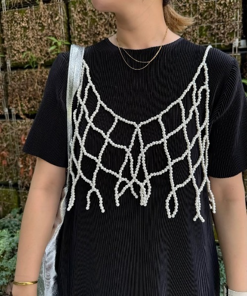 DURAS(デュラス)の「パールビスチェ(キャミソール・レディース・ホワイト・FREE)」の11枚目の写真