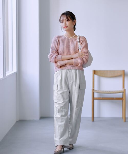 cohina ドロストデザインワークパンツ ドロストデザインワークパンツ 【低身長・小柄女性】（その他