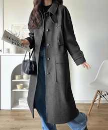 ジャーナルスタンダードレサージュ　ステンカラー　ライトコート　アウター　グレー 取り外しライナー付き ダウンライナー ステンカラーコート JUNKO