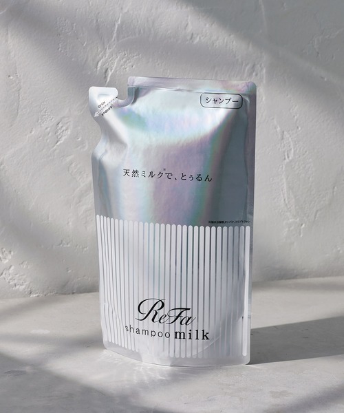 ReFa(リファ)の「リファ ミルクプロテインシャンプー 430ml (詰め替え) (ホワイト or ピンク)(シャンプー・レディース・ホワイト/ピンク・ONE SIZE)」の1枚目の写真