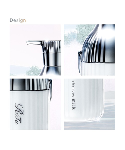 ReFa(リファ)の「リファ ミルクプロテインシャンプー 430ml (詰め替え) (ホワイト or ピンク)(シャンプー・レディース・ホワイト/ピンク・ONE SIZE)」の4枚目の写真