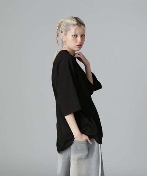 DANKE SCHON(ダンケシェーン)の「【WEB&DEPOT限定】DankeSchon/ダンケシェーン/16OE S/S TEE LOGO(Tシャツ/カットソー・レディース・ホワイト/ブラック・L/M/S)」の17枚目の写真