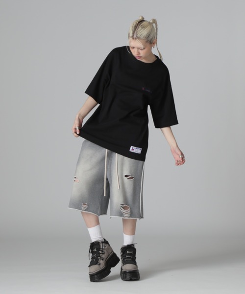 DANKE SCHON(ダンケシェーン)の「【WEB&DEPOT限定】DankeSchon/ダンケシェーン/16OE S/S TEE LOGO(Tシャツ/カットソー・レディース・ホワイト/ブラック・L/M/S)」の19枚目の写真