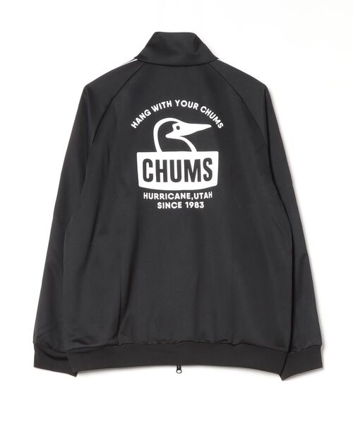 CHUMS（チャムス）の「CHUMS/チャムス トラックジャケット バックプリント CH04-1451（その他アウター・メンズ・ネイビー/ブルーグリーン/ブラック/オフホワイト・M/L/XL）」の12枚目の写真
