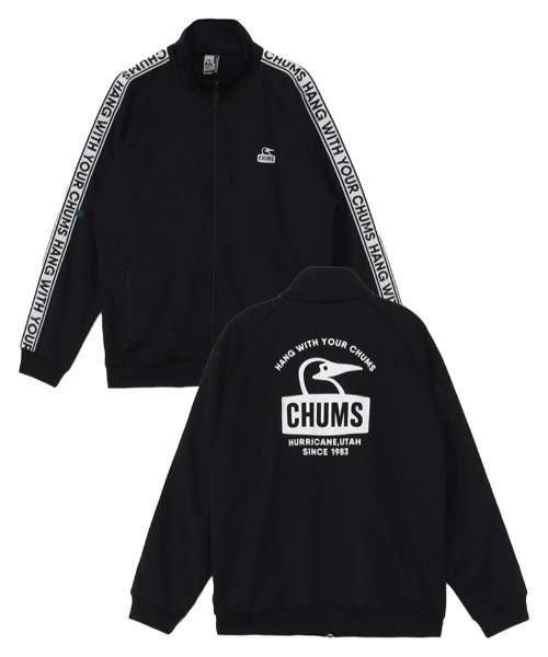 CHUMS（チャムス）の「CHUMS/チャムス トラックジャケット バックプリント CH04-1451（その他アウター・メンズ・ネイビー/ブルーグリーン/ブラック/オフホワイト・M/L/XL）」の9枚目の写真