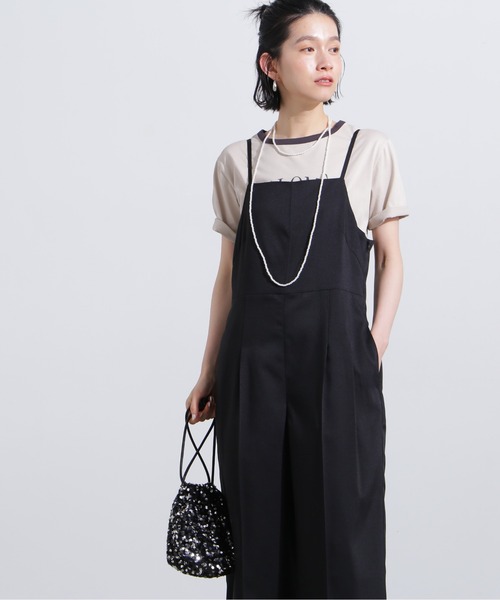 N.（N. Natural Beauty Basic）（エヌエヌナチュラルビューティーベーシック）の「バイカラーロゴTシャツ（Tシャツ/カットソー・レディース・ベージュ/ブラウン・MEDIUM）」の15枚目の写真