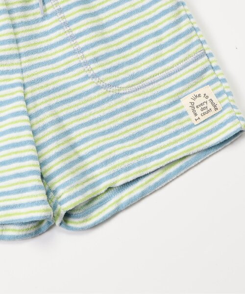 BREEZE（ブリーズ）の「【WEB限定/ジュニア対応】パイルハーフパンツ（その他パンツ・キッズ・サックスブルー/その他2/オレンジ/イエロー/ブルー・80/90/100/110/120/130/140）」の16枚目の写真