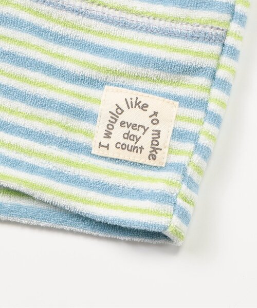 BREEZE（ブリーズ）の「【WEB限定/ジュニア対応】パイルハーフパンツ（その他パンツ・キッズ・サックスブルー/その他2/オレンジ/イエロー/ブルー・80/90/100/110/120/130/140）」の15枚目の写真