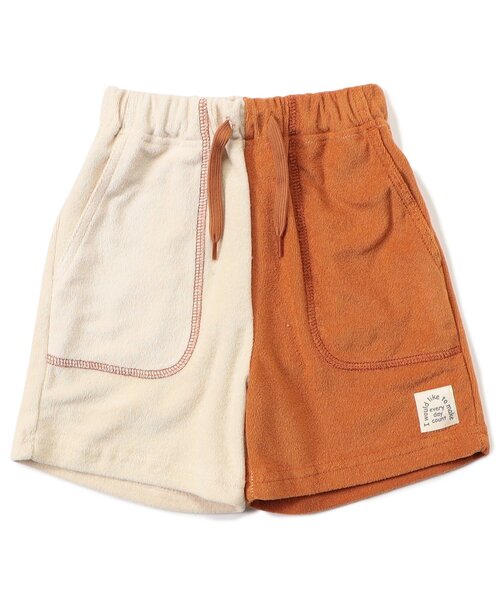 BREEZE（ブリーズ）の「【WEB限定/ジュニア対応】パイルハーフパンツ（その他パンツ・キッズ・サックスブルー/その他2/オレンジ/イエロー/ブルー・80/90/100/110/120/130/140）」の12枚目の写真