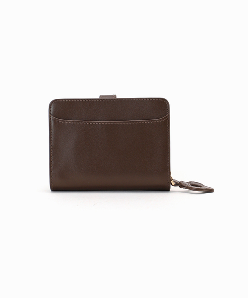 Spick & Span（スピックアンドスパン）の「《WEB限定追加》HASHIBAMI / ハシバミ  FLOWERバックル ウォレット（財布・レディース・イエロー/ブラウン・FREE）」の12枚目の写真