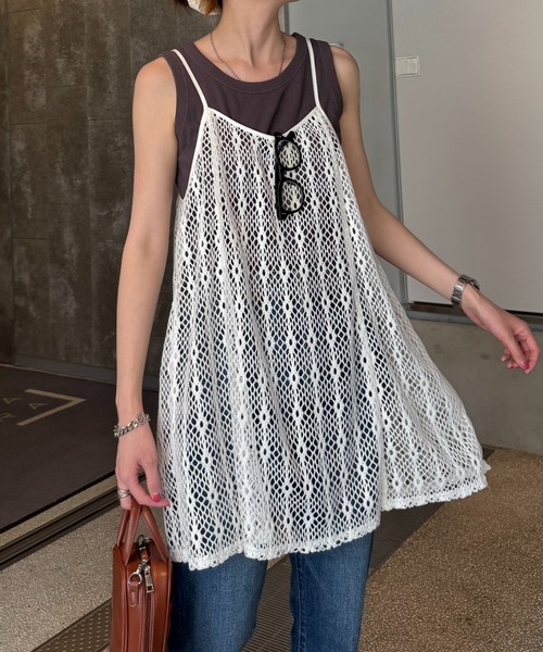 柄アソートマルチウェイキャミチュニック（キャミソール）｜CIAOPANIC