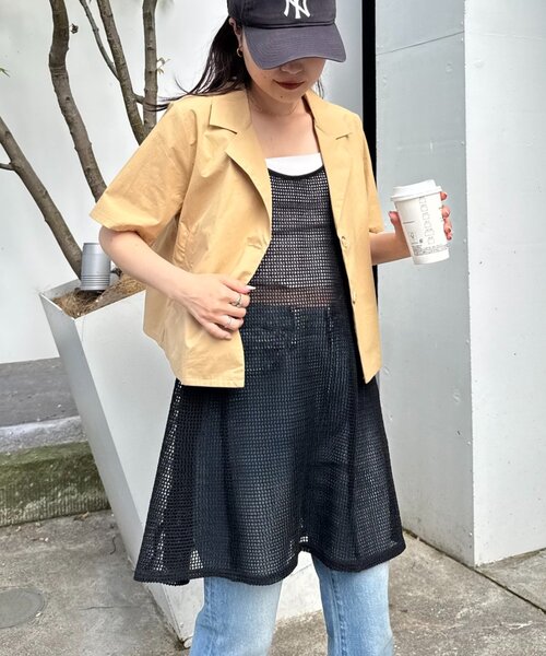 CIAOPANIC TYPY(チャオパニックティピー)の「柄アソートマルチウェイキャミチュニック(キャミソール・レディース・ブラック/オフホワイト/ホワイト/ブラウン/ホワイト系その他/ブラック系その他・ONE SIZE)」の9枚目の写真