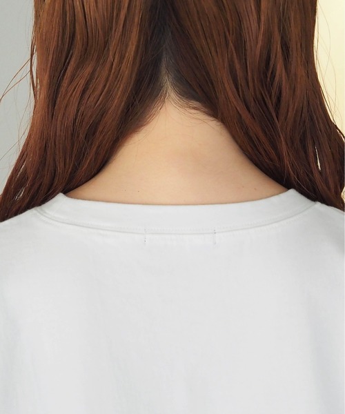 tiptop(ティップトップ)の「ティアードビスチェドッキングTシャツ(Tシャツ/カットソー・レディース・オフホワイト/ブラック/サックスブルー・FREE)」の14枚目の写真