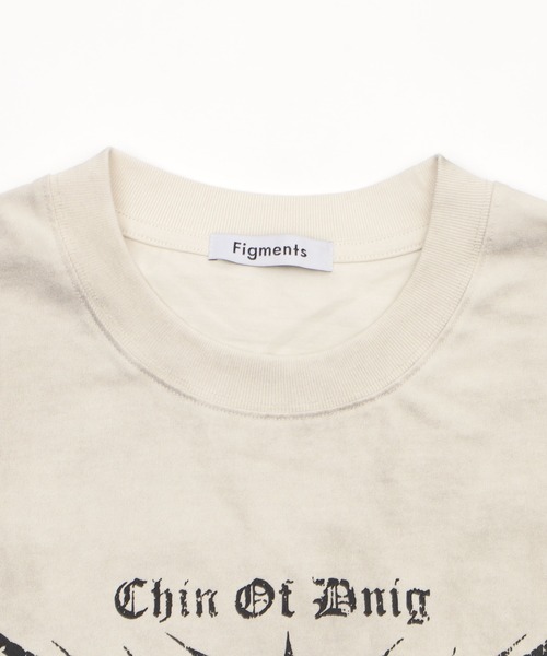セール】ダーティ加工メタルロゴビッグT（Tシャツ/カットソー