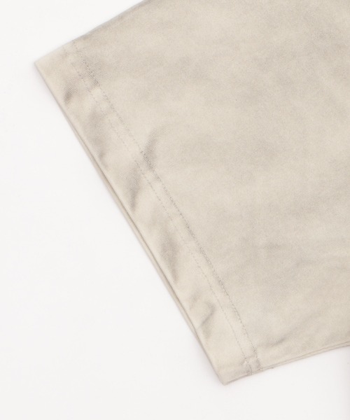 Figments（フィグメンツ）の「ダーティ加工メタルロゴビッグＴ（Tシャツ/カットソー・レディース・ピンク/ホワイト・FREE）」の4枚目の写真